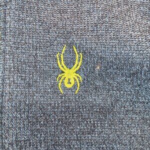 Spyder 1/4 Zip Pullover Men’s XL Large Spider Graphic On Front